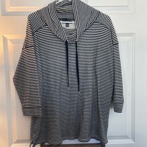 Chaps striped sweatshirt